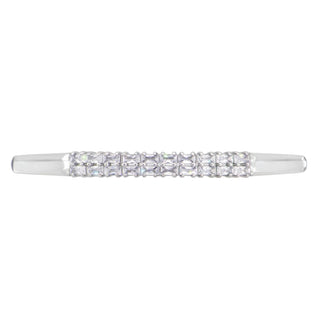 Double Row CZ Cuff Bracelet