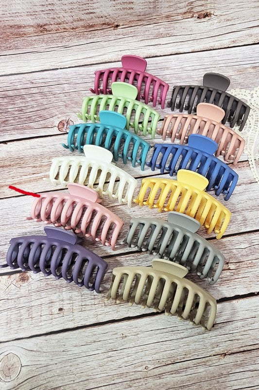 Matte Large Hair Clips