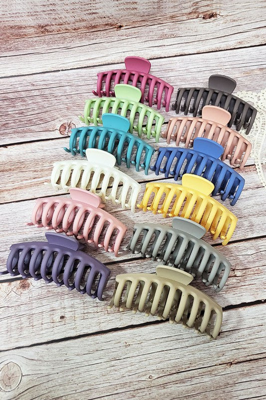 Matte Large Hair Clips