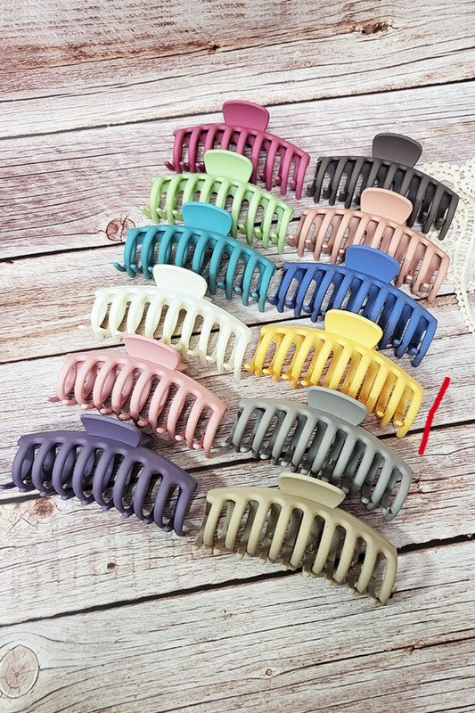 Matte Large Hair Clips