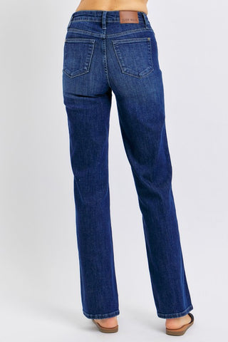 Judy Blue Petite Tummy Control Classic Straight