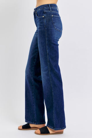 Judy Blue Petite Tummy Control Classic Straight