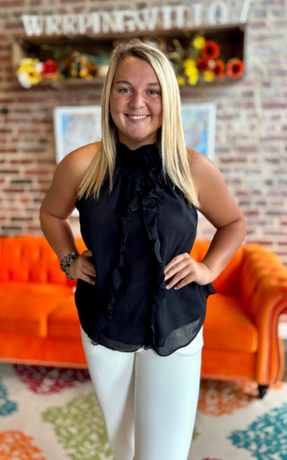 Simple Dressy Black Cami