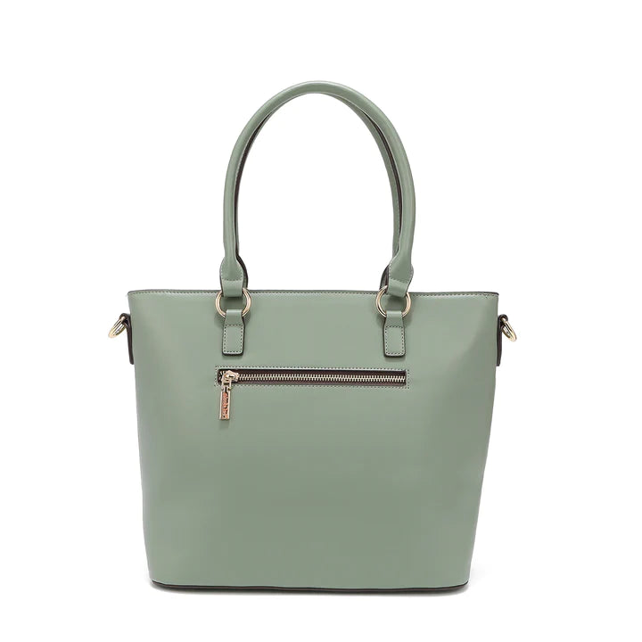 Nicole Lee, Sabrina Sage Handbag Set