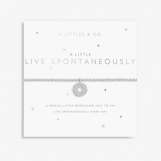 A Littles & Co. 'Live Spontaneously' Bracelet