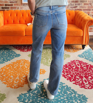 Judy Blue Sara HW Tummy Control Straight Jean