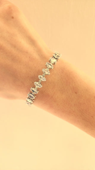 Marquise Cut Stone Bracelet