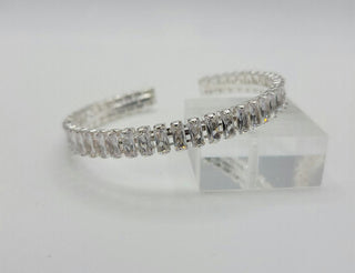 Rectangle CZ Bracelet Cuff