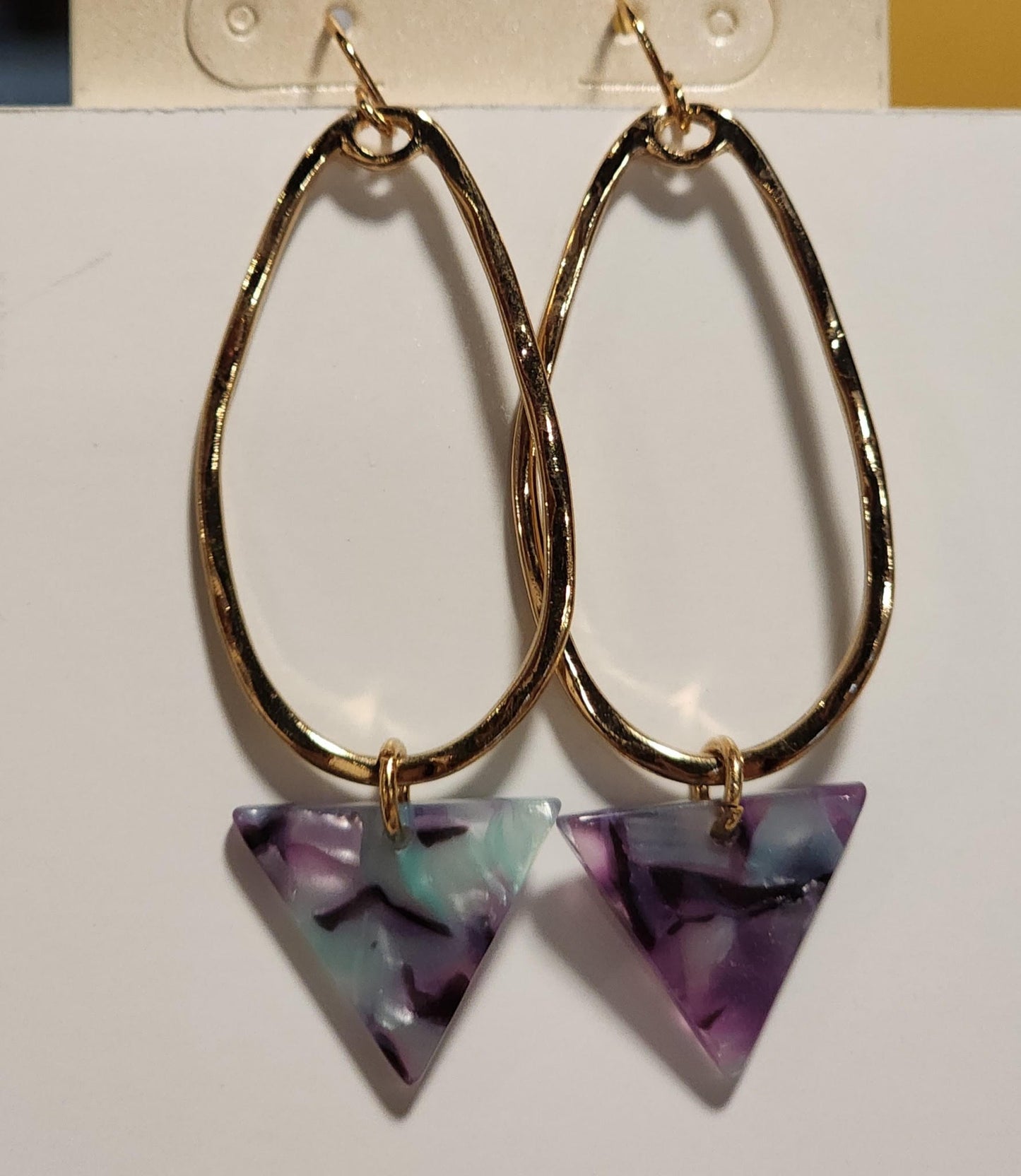 Multi Color Drop Earrings