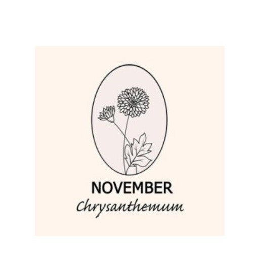 Birth Flower Necklace