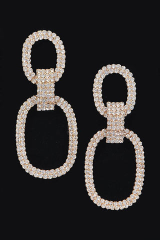 Double Orbital Hoop Earrings