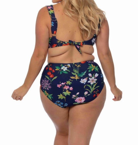 Plus Floral Bikini
