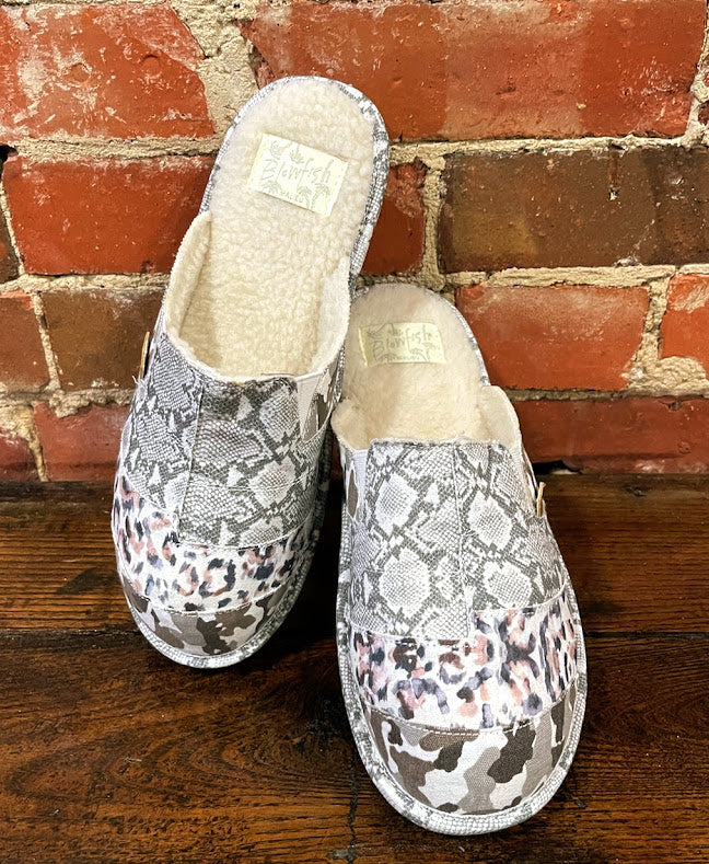 Blowfish Multi Grey Slippers