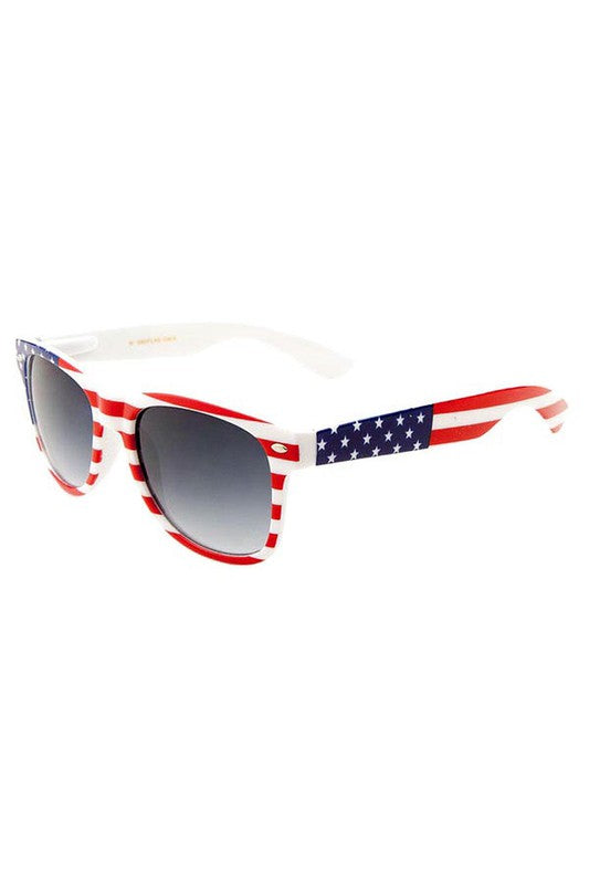 Flag Print Sunglasses