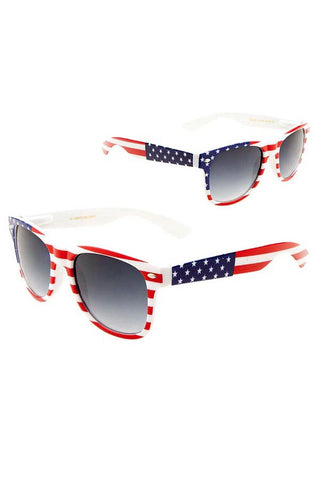 Flag Print Sunglasses