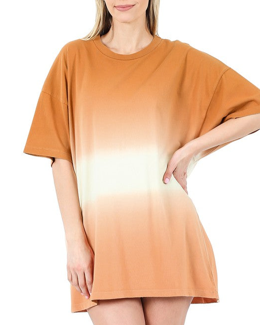 Oversized Dip Dye Top