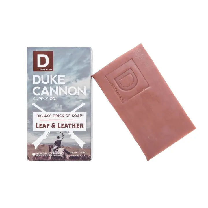 Big Ass Brick of Soap - Leaf and Leather Men's