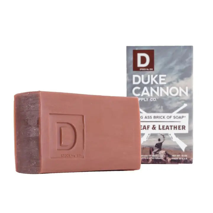 Big Ass Brick of Soap - Leaf and Leather Men's