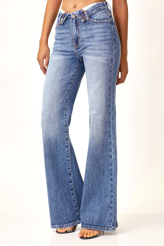 Risen, Jeanie Mid-Rise Jean