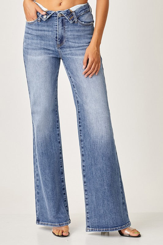 Risen, Jeanie Mid-Rise Jean