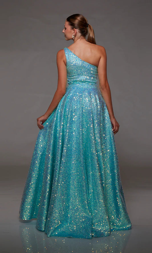 Alyce Paris, Sparkle Blue Ball Gown