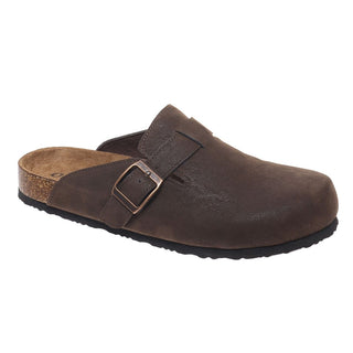 Choclate Brown Cork Footbed Mule