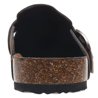 Choclate Brown Cork Footbed Mule