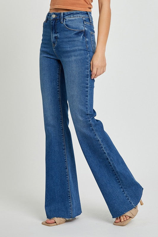 Risen, 70's Dark Flare Jean