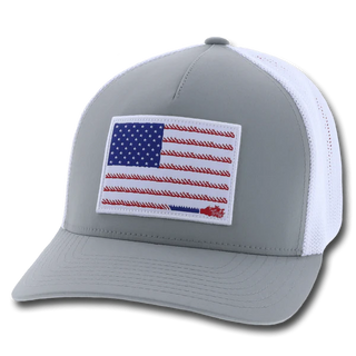 Hooey, "Liberty Roper" Grey/White Hat