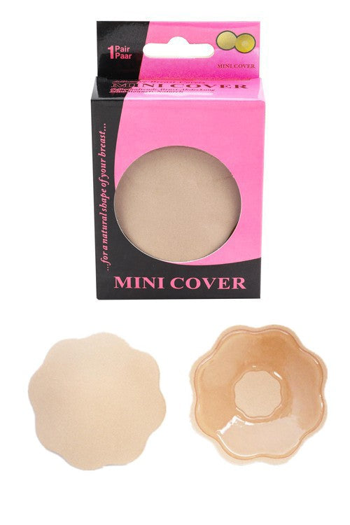 Adhesive Mini Nipple Covers Beige