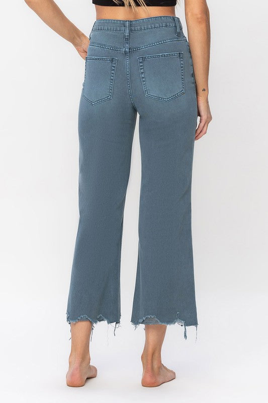 Vervet 90's Vintage Crop Flare Jean