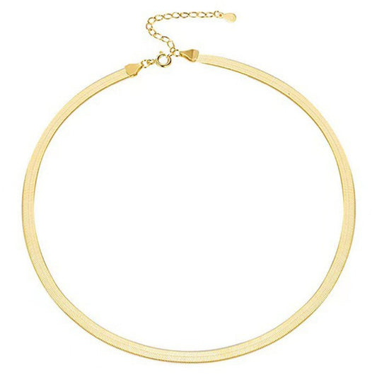 18K Gold Waterproof Stainless Steel Necklace