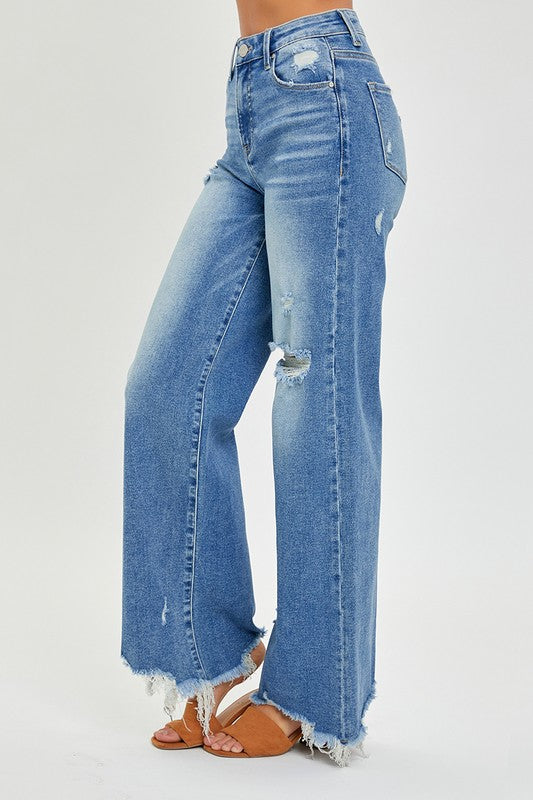 Risen Lainey High Rise Wide Leg Jean