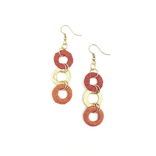 Raffia Ring Earrings