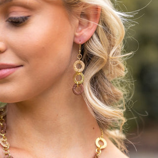 Raffia Ring Earrings