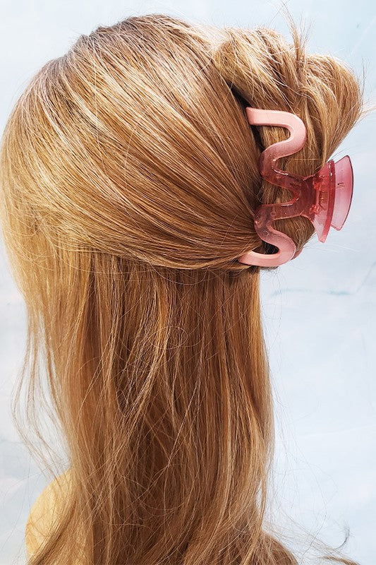 Glossy Ombre Hair Clip