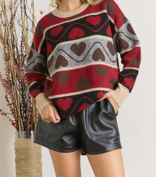 Heartbeat Cozy Sweater