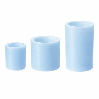 Spiral Candle- Blue Morning