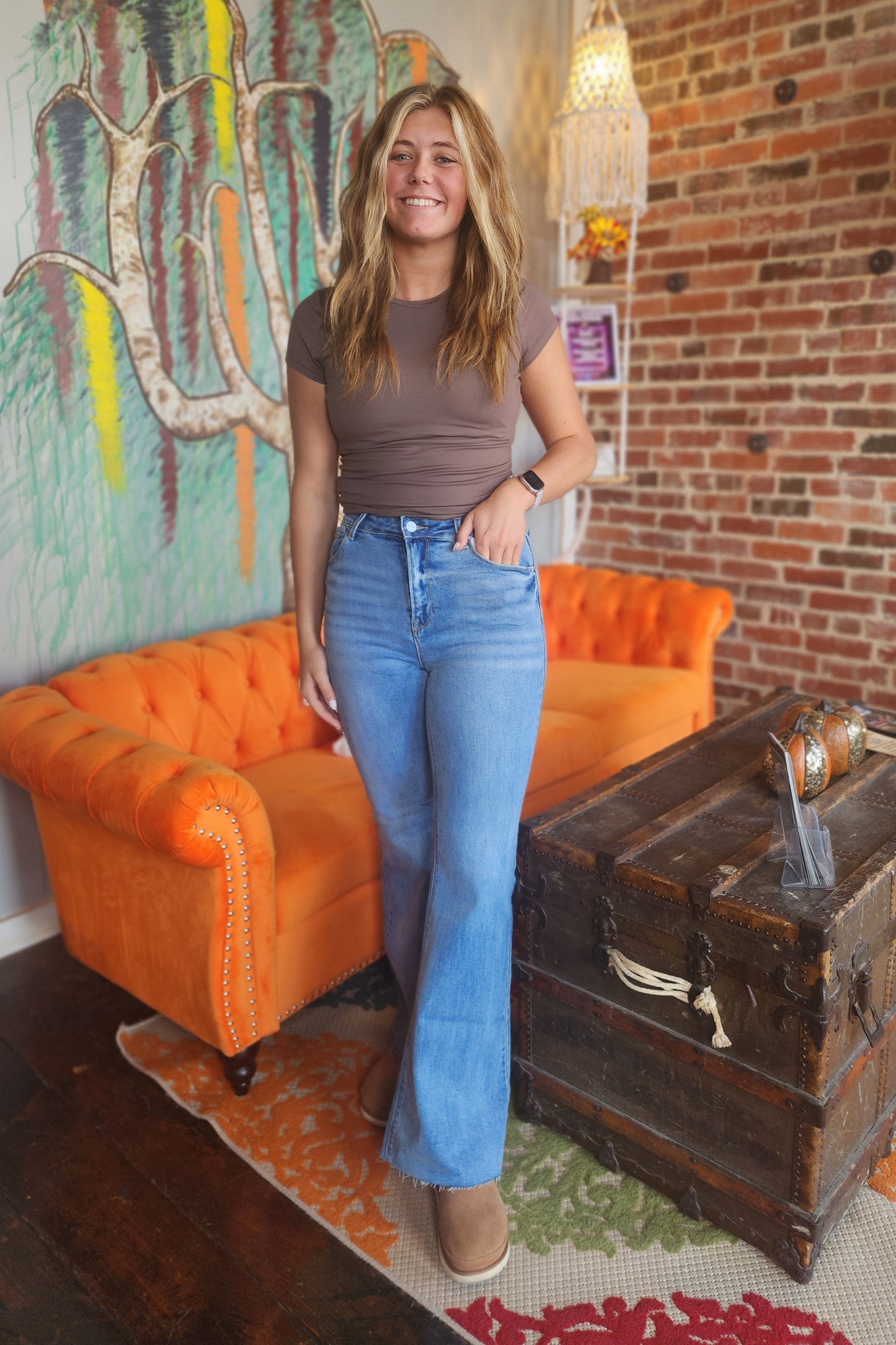 Risen, 70's Medium Flare Jean