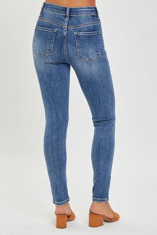 Risen Piper Mid Rise Ankle Skinny Jean