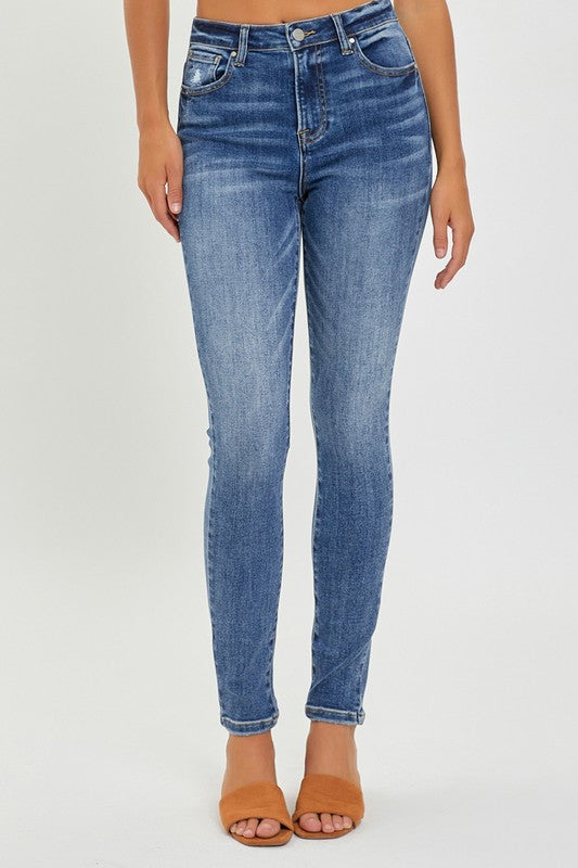 Risen Piper Mid Rise Ankle Skinny Jean