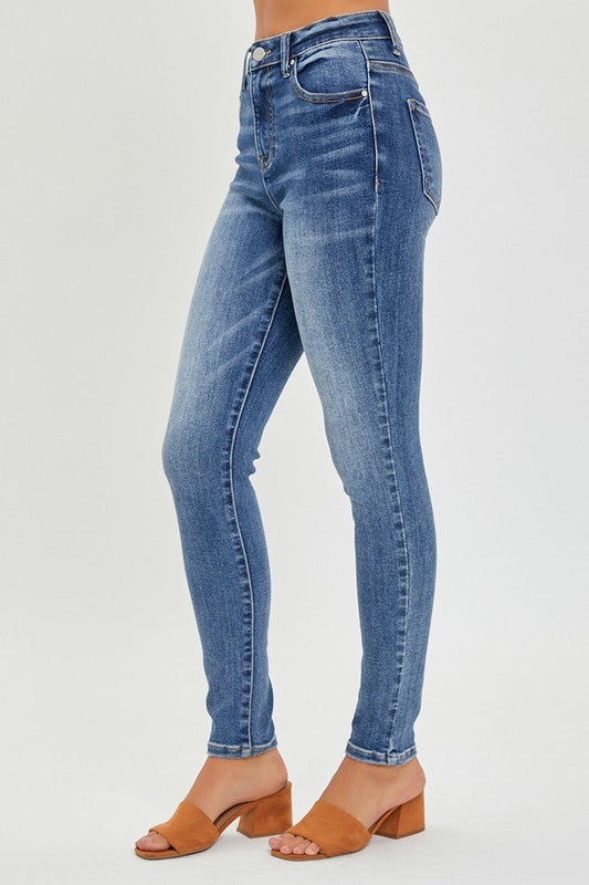 Risen Piper Mid Rise Ankle Skinny Jean