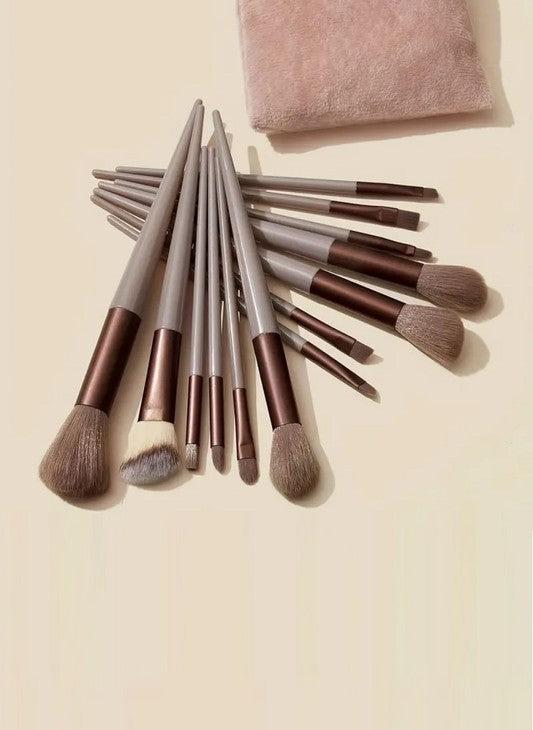 13 PCS Makeup Brush Set With Bag