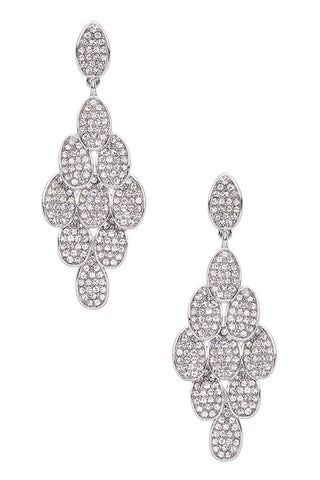 Crystal Pave Chandelier Earrings