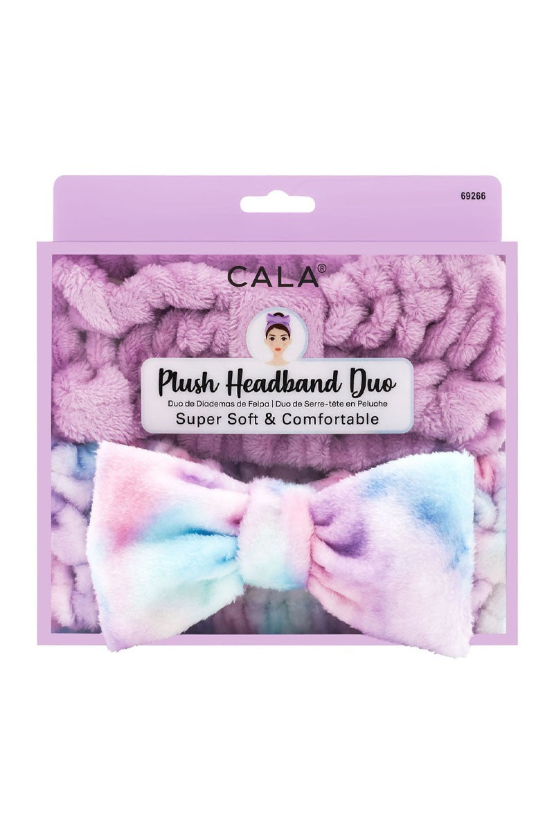 CALA Plush Headband Duo