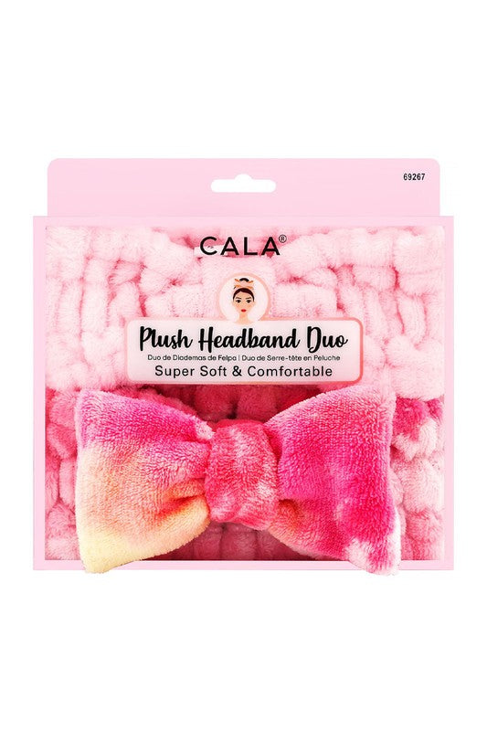 CALA Plush Headband Duo