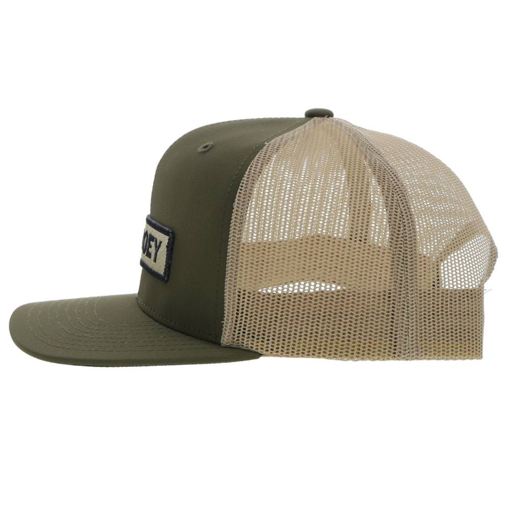 Hooey "Lock Up" Olive/Tan Snapback Hat