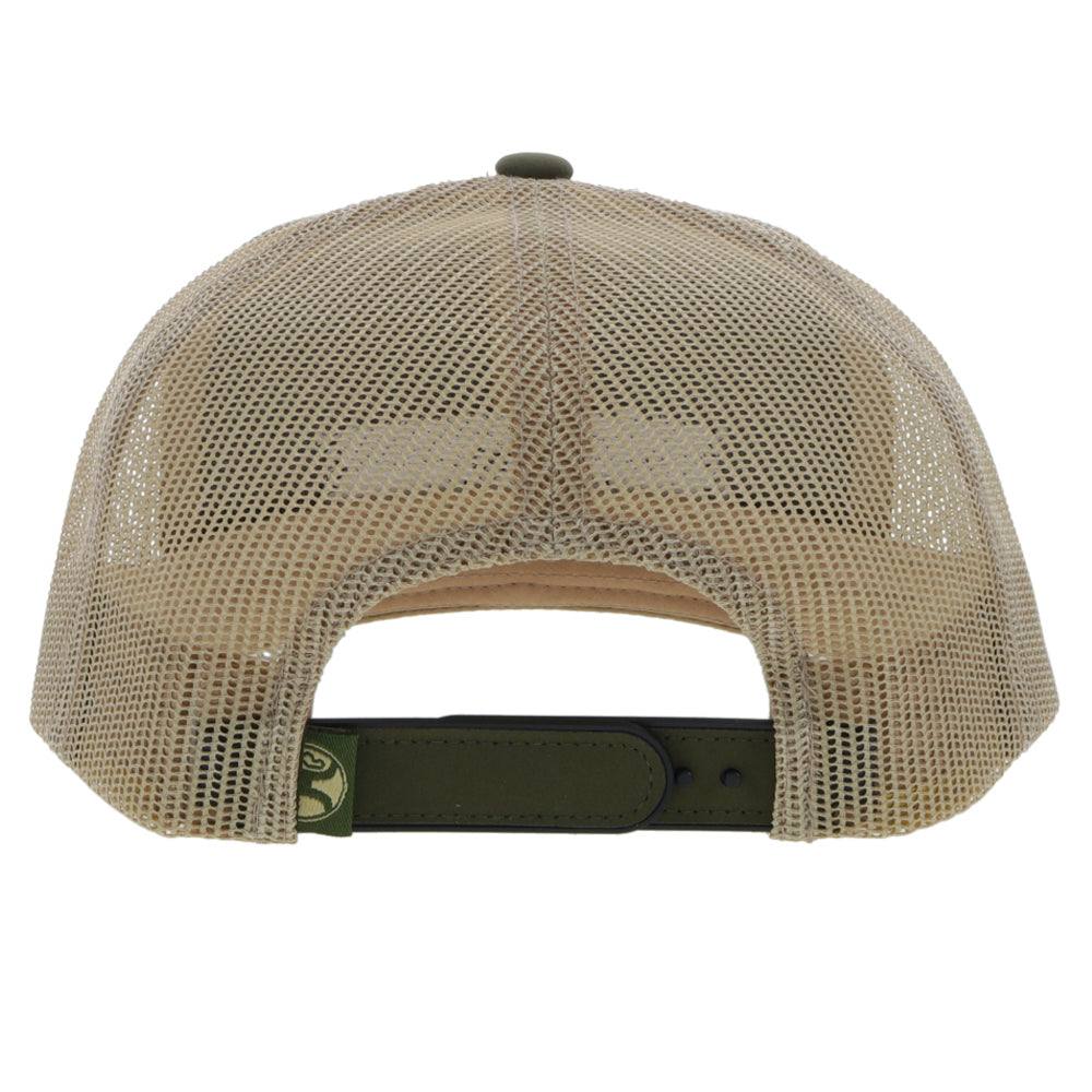 Hooey "Lock Up" Olive/Tan Snapback Hat