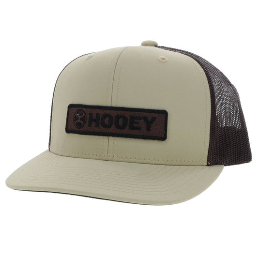 Hooey "Lock-Up" Tan/Brown Snapback Hat