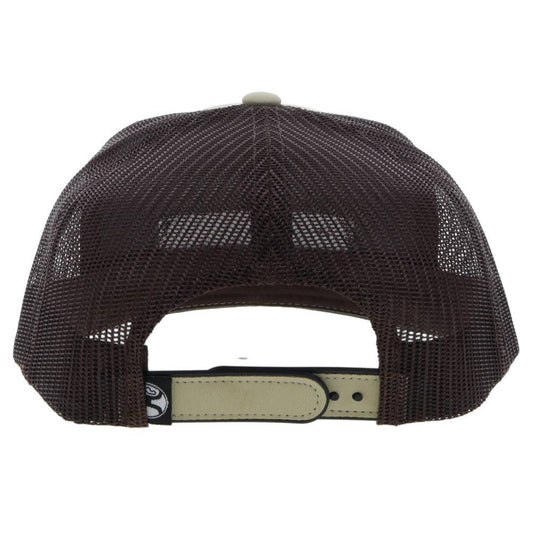 Hooey "Lock-Up" Tan/Brown Snapback Hat